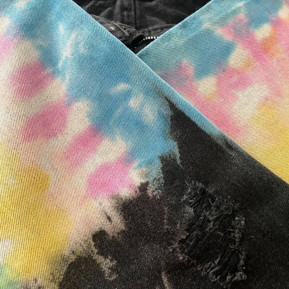 🗣️ Free Speech Jeanies – Bold Striped Revival (30" Waist) - Picture 16 of 16